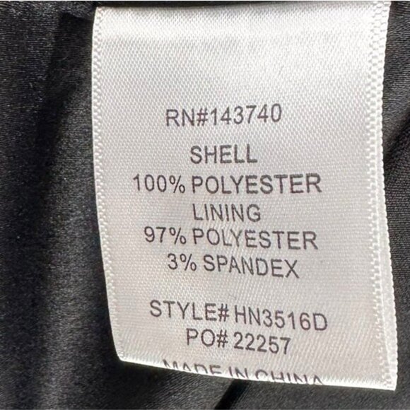 Hyacinth House NEW Black Bow Long Sleeve Belinda Cocktail Mini Dress Size XS - Picture 11 of 11